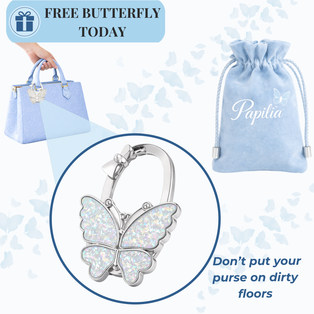 Papilia® - Never put your purse on dirty floors