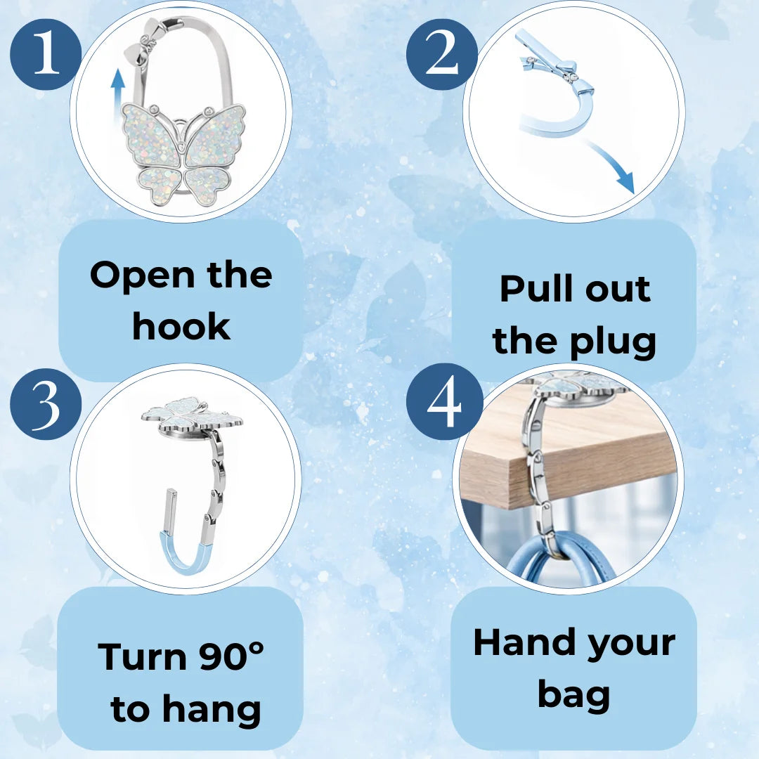 Papilia® - Never put your purse on dirty floors